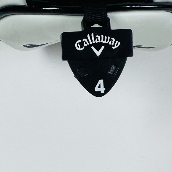 Callaway Black/White Driver Headcover Cover Universal Fit - Picture 7 of 10